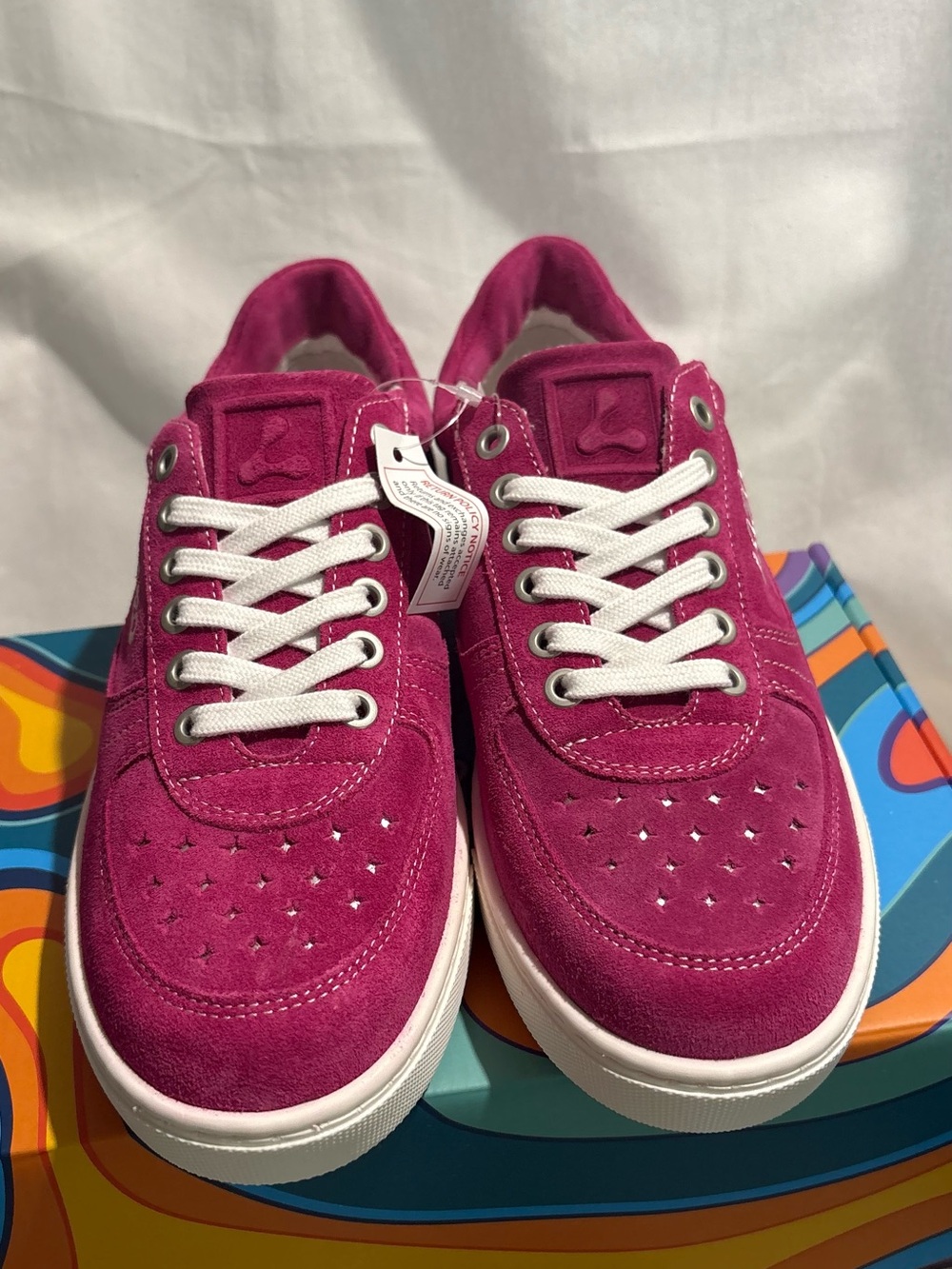 Lazo Supernova Pink Sneakers W Mult Sizes: 7.5, 8 NIB New in Box Portugal